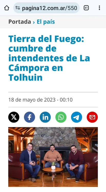 foto de los 3 campooristas