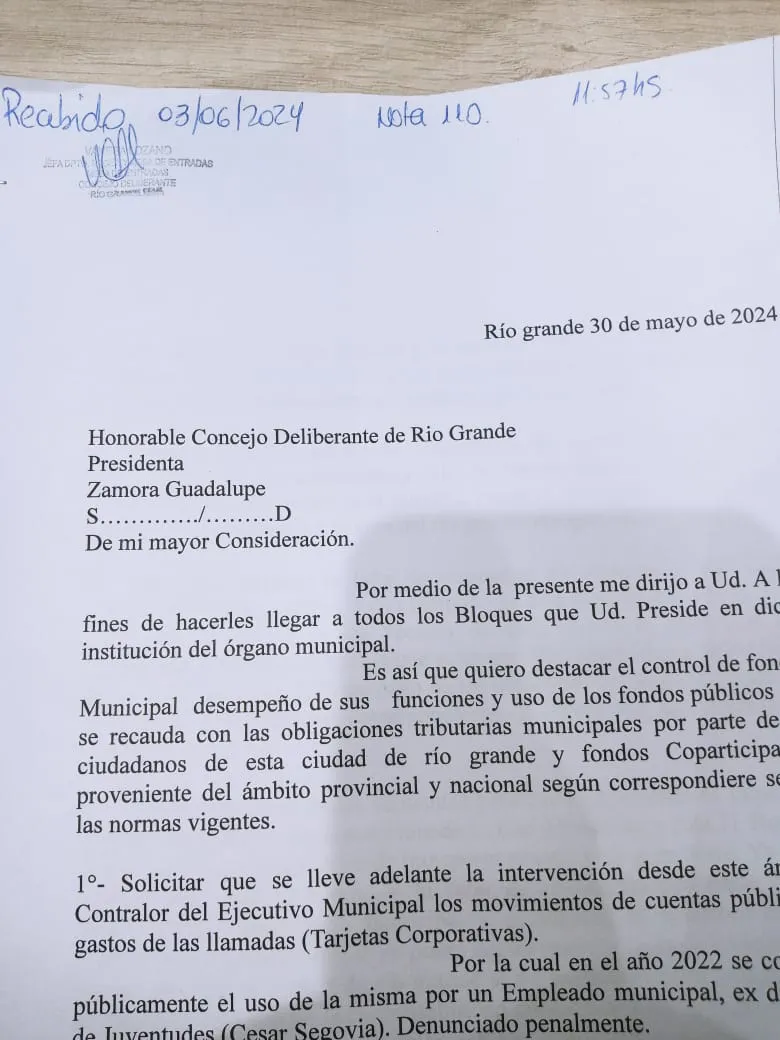 pedido de juicio politico Perez