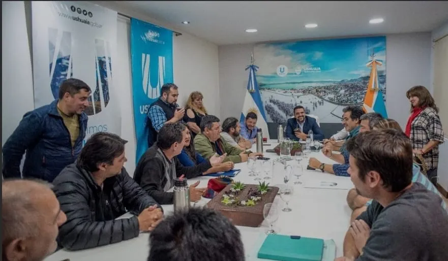 gremialistas en muni