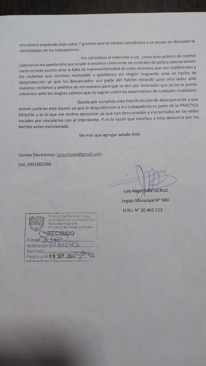 denuncia gre