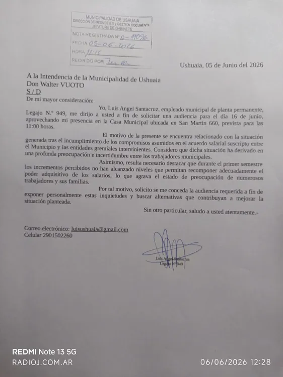 nota Audiencia 16 de junio