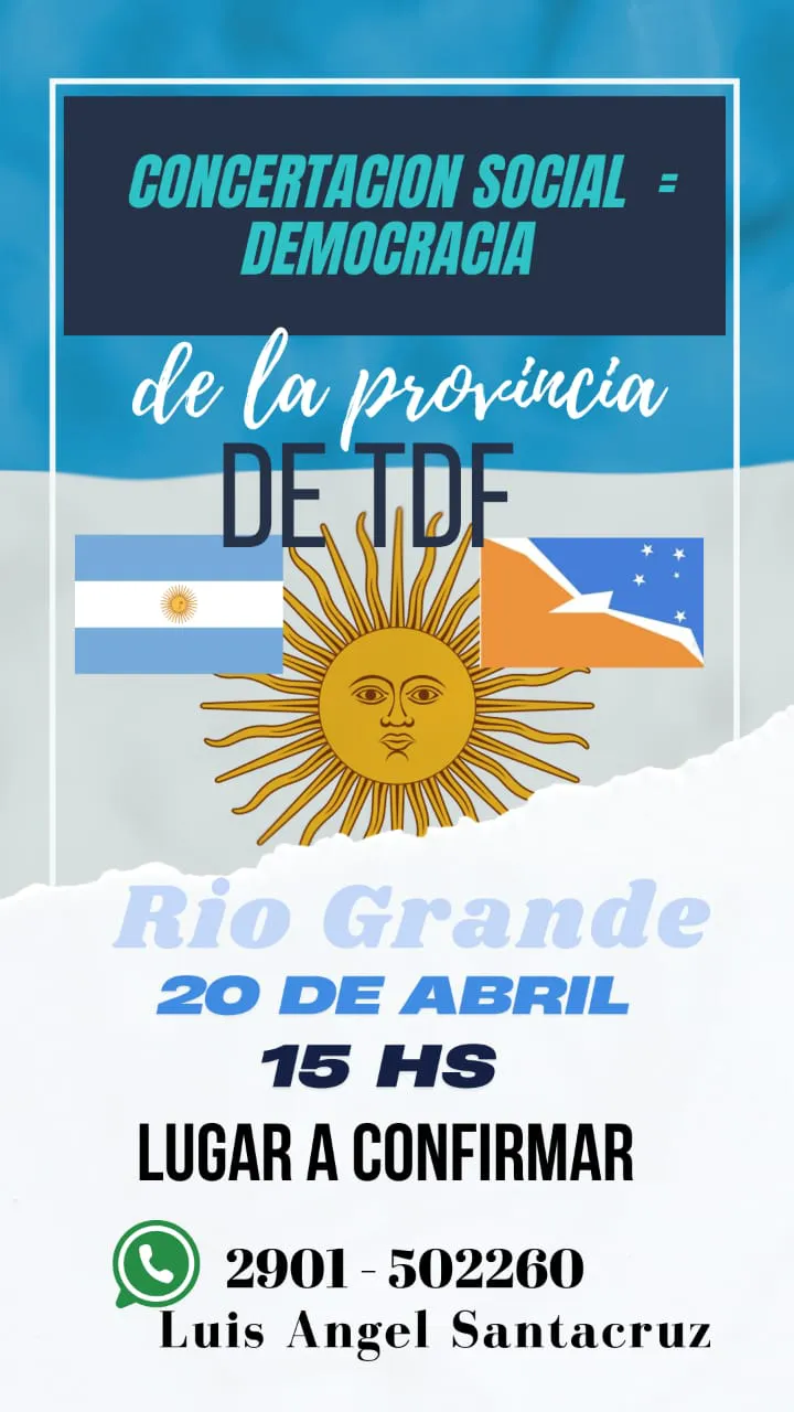 Primer CONCERTACIÓN SOCIAL RG
