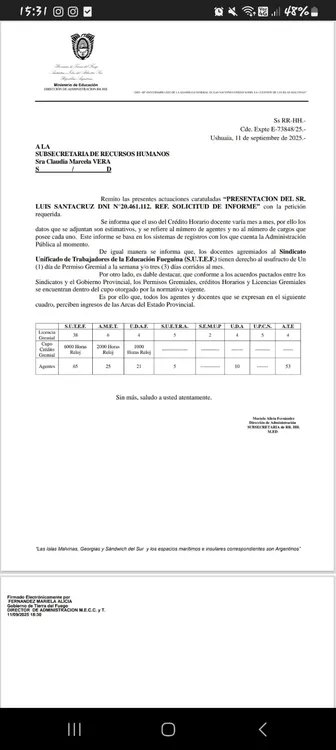 lista afectación sutef