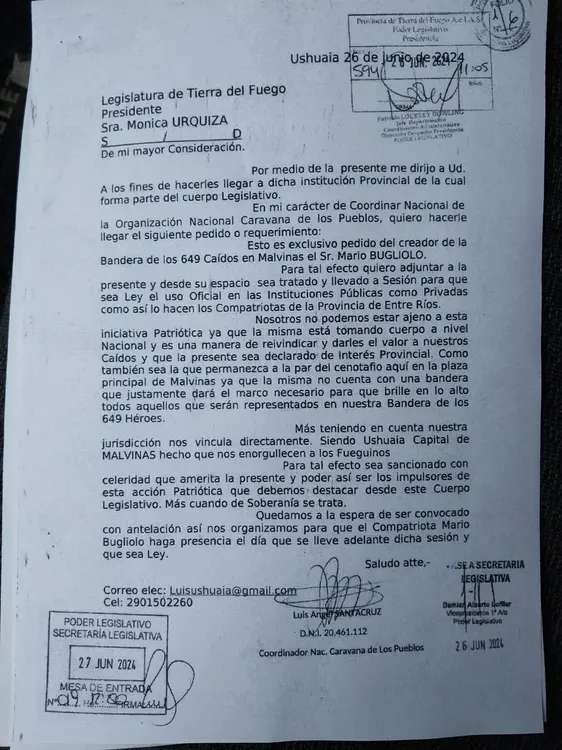 NOTA 019 URQUIZA